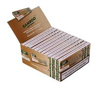 RIZLA Bamboo Combi Package, King Size Papers from Bamboo Fibres + Tips, 24 x 32 per Box 2 Boxes (48 Booklets)