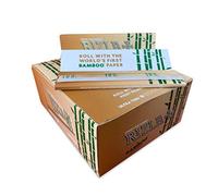 Rizla Bamboo King Size Rolling Paper, The World's First Bamboo Paper (10 Packs)
