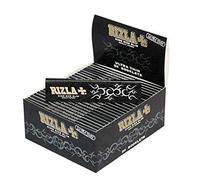 RIZLA Black King Size Slim Rolling Paper - Pack of 50, 200 g