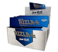 RIZLA Blue King Size Slim Smoking Rolling Papers Original (25)