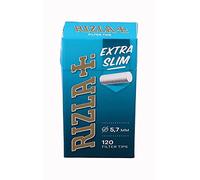 RIZLA Extra Slim Filter Sticks 5.7mm Diameter 120 Filters Per Pack 10 Packs (1200 Filters)