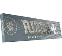 Rizla King Size Silver Slim Rolling Paper - Full Box Of 50 Packs