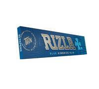Rizla King Size Slim Blue Rolling Paper Full Box Of 50