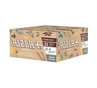 Rizla Natura King Size Rolling Papers + Filter Tips (Combi Pack) - 24 Booklets - The Iconic Brand Since 1796
