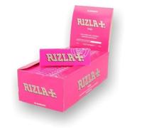 Rizla Pink Regular Rolling Paper - Full Box Of 50 Booklets, Official UK Stock