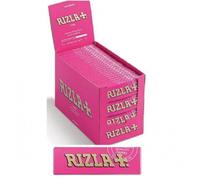 Rizla Pink Short Pink Rolling Papers, Sweet Taste, 10 Packs