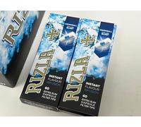 Rizla Polar Blast 120 x Extra Slim Filter Tips with Crushball - Menthol Mint Flavour, 5.7mm, Precision Rolling, Icy Cool Burst, Tobacco Cigarette Rolling Accessory, 2 Packs (120 Tips)