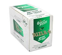 Rizla Regular Green Rolling Paper -The Iconic Brand Since 1796- Full Box Of 100 Packs