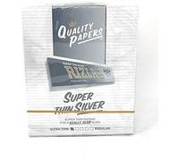 RIZLA SILVER KING SIZE SLIM FULL BOX (50 BOOKLETS)
