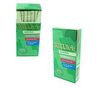 Rizla Ultra Slim Menthol Filter Tips - 5.7mm - Minty Flavoured Tips for RYO (6 Packs)