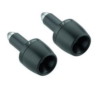 Rizoma Conical handlebar end caps, pair, black