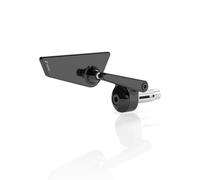 Rizoma Cut Edge Black Motorcycle Mirror Bar End Right Side Yamaha MT09 SP 21-23