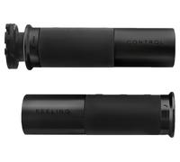 Rizoma Icon handlebar grips Ø22 mm, black, pair PAIR, BLACK