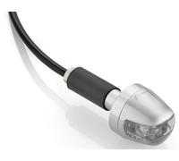 Rizoma 'Sguardo' chrome billet aluminium bar-end indicator (single)