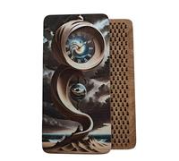 RIZONE Wooden Yoga Board for Acupressure and Meditation with Nails for Deep Tissue Massage, Sadhu Board for Yoga Practice, Acupuncture Massage, Nails Distance 0.39 in (10 mm)