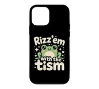 Rizz Em' With The Tism Awesome Autism Aware Charming Teas Case for iPhone 12 mini