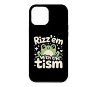 Rizz Em' With The Tism Awesome Autism Aware Charming Teas Case for iPhone 12 Pro Max