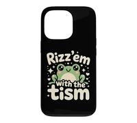 Rizz Em' With The Tism Awesome Autism Aware Charming Teas Case for iPhone 13 Pro