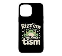Rizz Em' With The Tism Awesome Autism Aware Charming Teas Case for iPhone 13 Pro Max