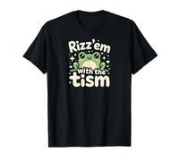 Rizz Em' with The Tism Awesome Autism Aware Charming Teas T-Shirt