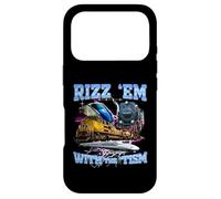 RIZZ 'EM WITH THE 'TISM Fun 90s Bootleg Trains Autism Meme Case for iPhone 17 Pro