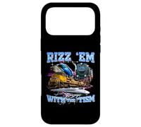 RIZZ 'EM WITH THE 'TISM Fun 90s Bootleg Trains Autism Meme Case for iPhone 17 Pro Max