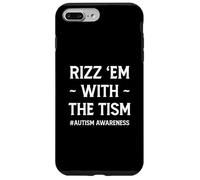 Rizz Em With The Tism - Funny Autism Awareness Gen Alpha Case for iPhone 7 Plus/8 Plus