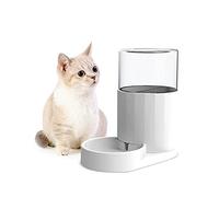 RIZZARI Cat Water Dispenser, Pet Automatic Water Fountain 2.5L with Filter , Automatic Gravity Waterer for Medium and Small Dogs(Fountain)