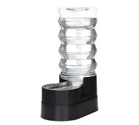 RIZZARI Elevated 9L Stainless Steel Pet Water Dispenser - Gravity Auto Refill Waterer with Anti-Spill Design for Large Dogs & Senior Pets, Healthy Hydration for Indoor Home & Garage Use