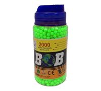 RIZZIIZ 0.10g Airsoft BB Pellets, High Precision Plastic, Smooth Seamless, BB Rounds for Target Practice, hooting Games & Training, Lightweight Durable BB Pellets for Indoor & Outdoor Use,6mm (Green)