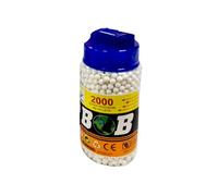 RIZZIIZ 0.10g Airsoft BB Pellets, High Precision Plastic, Smooth Seamless, BB Rounds for Target Practice, hooting Games & Training, Lightweight Durable BB Pellets for Indoor & Outdoor Use,6mm (White)