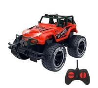 RIZZIIZ 1:16 Scale Off-Road Monster Truck, Remote Control, All-Terrain Racing Car, Shock Absorbing Suspension, Indoor & Outdoor, Adventure Toy, (Red)
