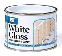 RIZZIIZ 151 Coatings Metallic Gloss Matt Paint Primer, Non Drip High Gloss Paint, Hard Drying Durable Finish, Indoor & Outdoor Multi Surface Paint, 180ml (White Gloss Nonslip)
