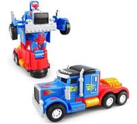 RIZZIIZ 2-in-1 Transforming Robot Truck, Convertible, Automatic, Interactive Kids Vehicle, Imaginative Action-Adventure Toy, Transforming Truck for Boys and Girls