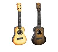 RIZZIIZ Acoustic Ukulele Guitar, 4 String, Wooden Hawaiian Style, Portable & Lightweight, Practice Guitar with Smooth Fingerboard and Classic Acoustic Sound