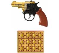 RIZZIIZ Kids Toy G-un with Ring Caps, 72-Shot 8-Shot,Classic & Realistic, Die-Cast Style Play G-un, Safe & Fun, Pretend Play Toy with Cap, Ammunition Sheet for Role Play, Costume & Outdoor Fun