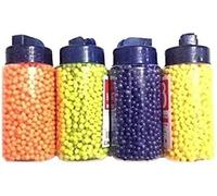 RIZZIIZ Multicolor Foam Ball Refill Pack, Soft & Lightweight, Mini Foam Pellets for Kids, High Bounce & Durable, Indoor and Outdoor Fun, Round Ammo Beads,6MM 1 x 2000pcs (2Pcs)