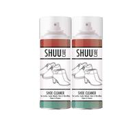RIZZIIZ Shoe Cleaner Spray, Fast Drying & Long Lasting, Waterproof, Odourless, Remove Dirt And Stains, Suitable For Leather, Suede, Nubuck, Fabric, Canvas, Synthetics, Microfiber, 250ml (2PCS)