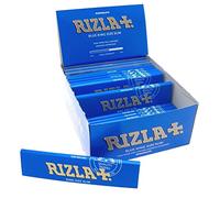 Rizzla Green Silver Blue King Slim Paper Swan Paper 100% Genuine Cigarette Rolling Papers (50, Blue King Slim Paper)