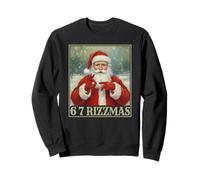 Rizzmas 6-7 Handsign Sigma Santa Six Seven No Cap Sweatshirt