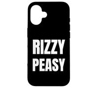 Rizzy Peasy! Funny Charismatic And Rizz Case for iPhone 16