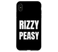 Rizzy Peasy! Funny Charismatic And Rizz Case for iPhone XS Max