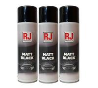 RJ Matt Black 500ml Aerosol Car Paint