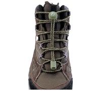 RJ-Sport Extra Long No Tie Shoelaces - Elastic Tieless Round Boot Laces for Hiking Shoes, Work Boots and Running Sneakers (Camo)