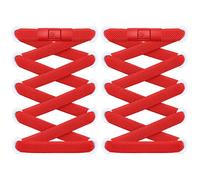 RJ-Sport Tieless Elastic Shoe Laces - Heavy Duty No Tie Shoelaces for Kids and Adult with Strong Lock and Speed Shoestrings Brown