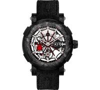 RJ Watches ARRAW Spider Man Carbon 45mm Limited Edition - Silver RJ-073