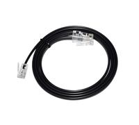 RJ11 6P4C TO RJ45 8P8C EXTENSION CABLE FOR ETHERNET MODEM ADSL DATA PHONE PATCH BROADBAND HIGH SPEED BT INTERNET CONNECTION(1M)