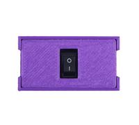 RJ11 Control Switch Connector for Telephone, Fax Machine & ADSL Modem - ABS Housing, Purple, Standard Size, Sleep Mode & Child Safety Internet Cut-off
