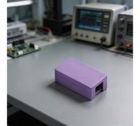 RJ11 Switch Connector for Telephone Fax Machine ADSL Modem, Purple ABS Control Switch to Silence Ringer and Disable Line