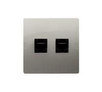 RJ12 Simon Basic Phone Jack Dual BMT2.02/29